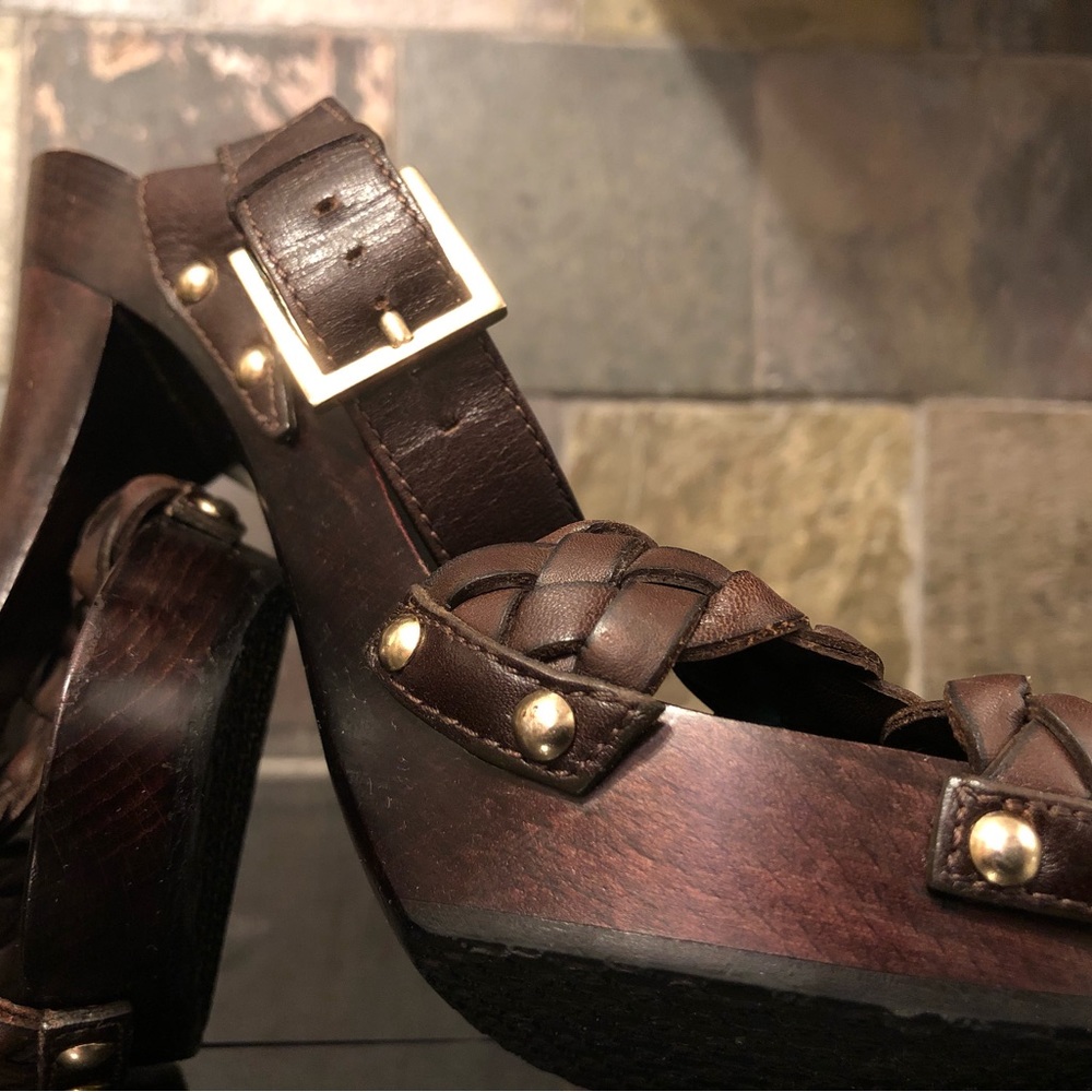 Gucci braided platform sandals - Picture 13 of 15
